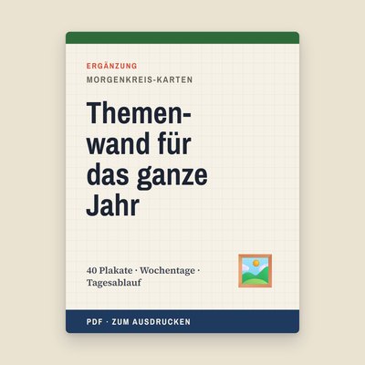Themenwand für das ganze Jahr